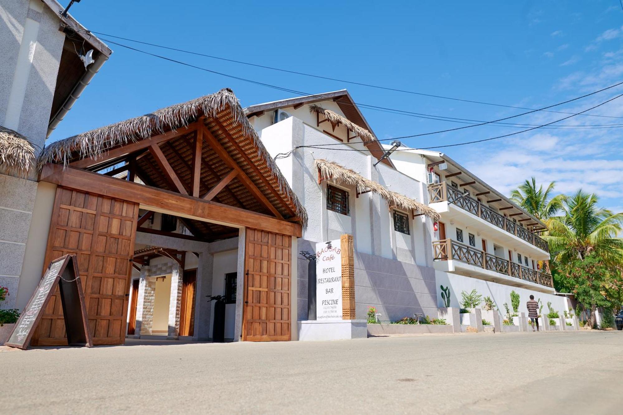 Hotel Baobab Cafe Morondava Eksteriør bilde
